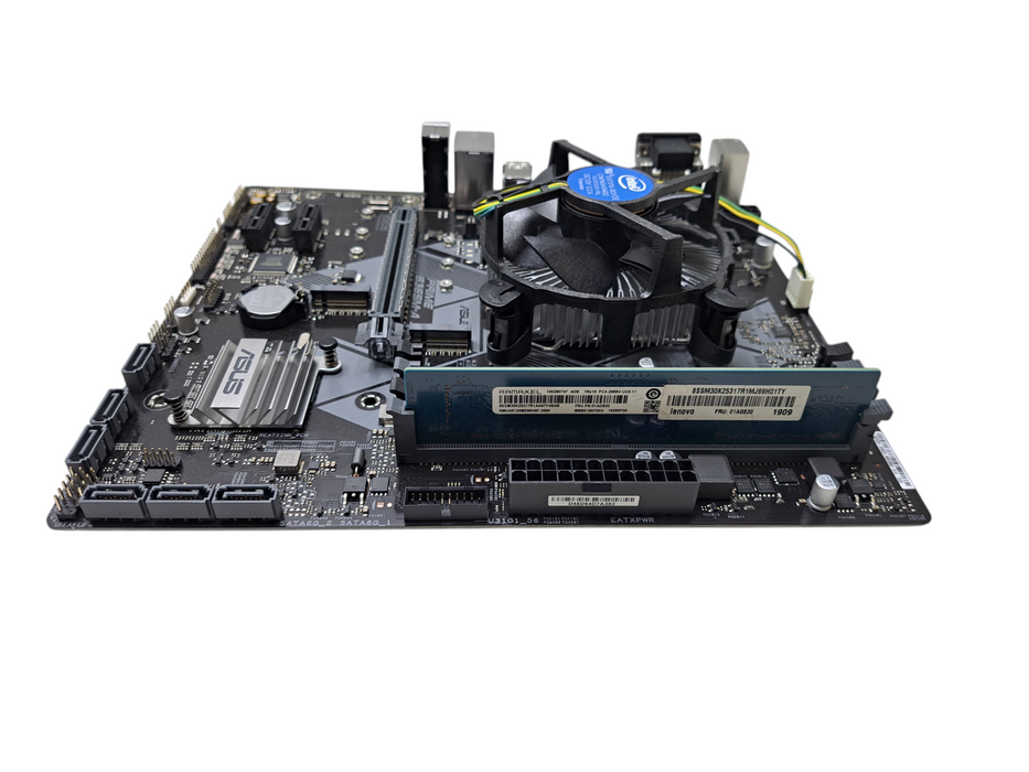 Asus PRIME B365M-A Motherboard w/ Intel Core i5-9400, 4GB DDR4, I/O Shield