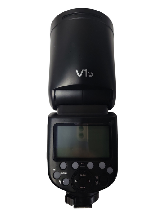 Godox V1-C 2.4G TTL Camera Flash Speedlite Round Head Light For Canon