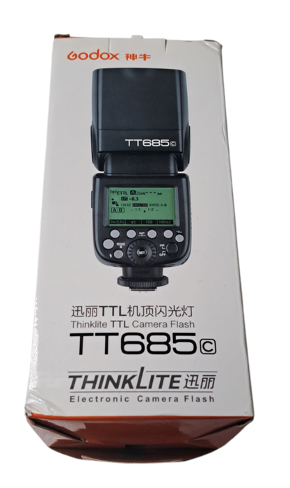 Godox TT685C Flash for Canon Cameras READ
