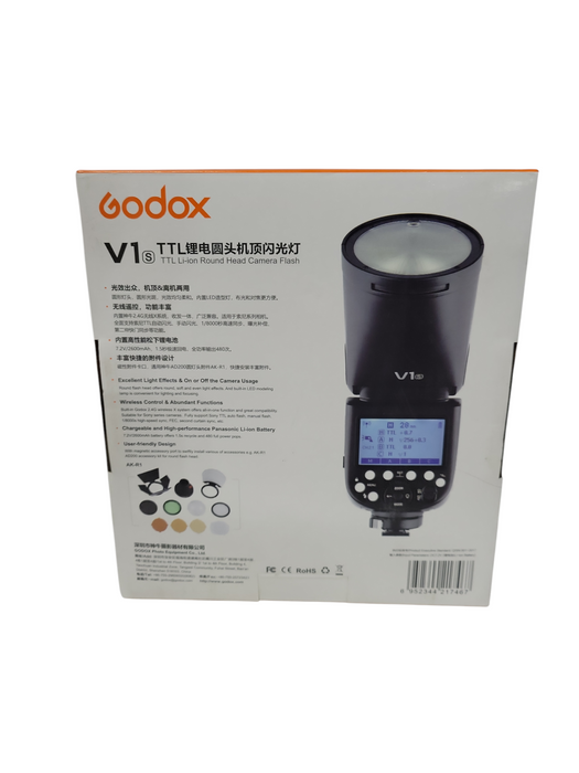 Godox V1-S TTL On-Camera Flash Speedlight for Sony Cameras