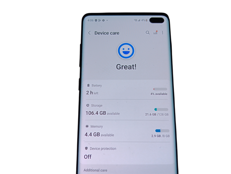 Samsung Galaxy S10 Plus - 128GB - Black [SM-G975W]
