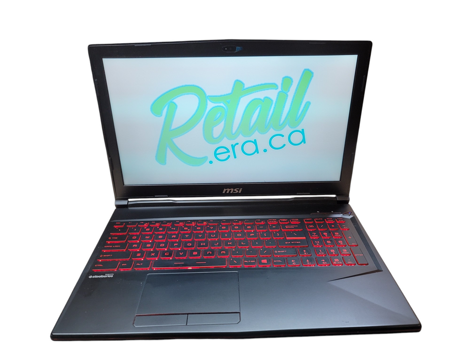 MSI GL63 i7-8750H 16GB DDR4 GTX 1050 256GB  NVMe