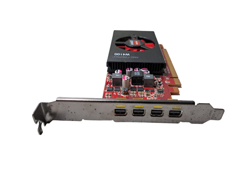 AMD FIREPRO W4100 2GB GDDR5 4x Mini DP Graphics Card