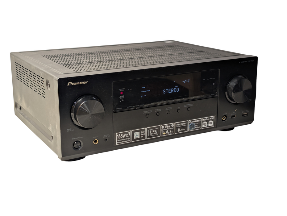 PIONEER VSX-1123 4K HDMI 7.2 Surround Sound Home Audio AV Receiver