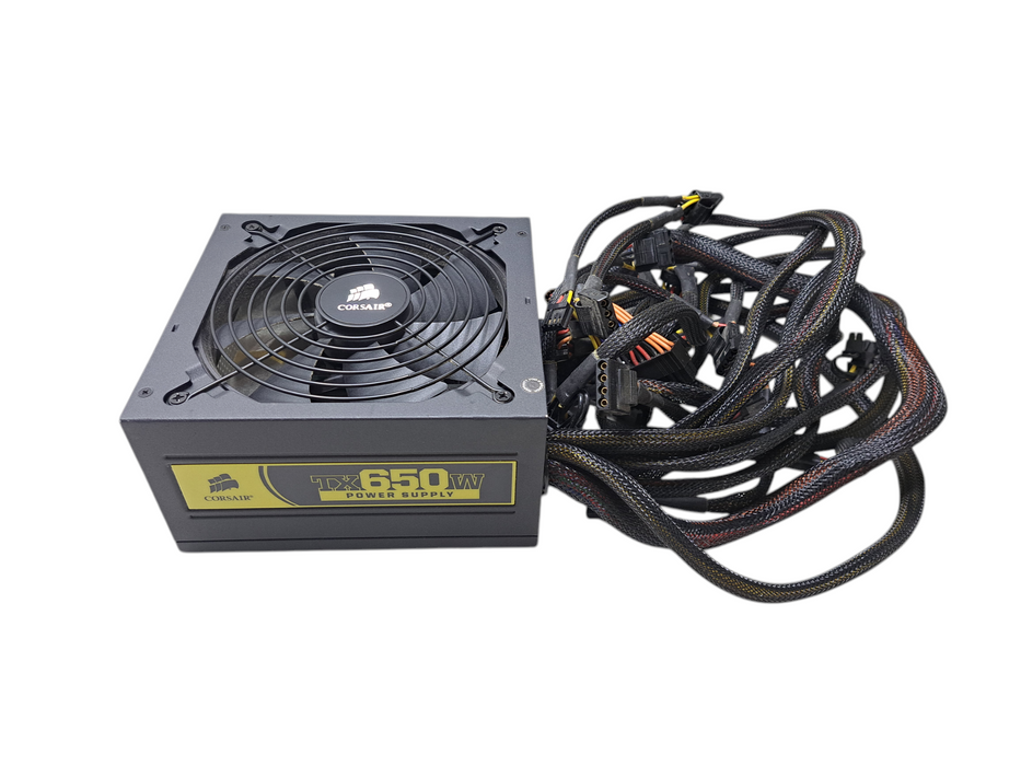 Corsair TX650W Desktop Power Supply PSU TESTED | CMPSU-650TX-C