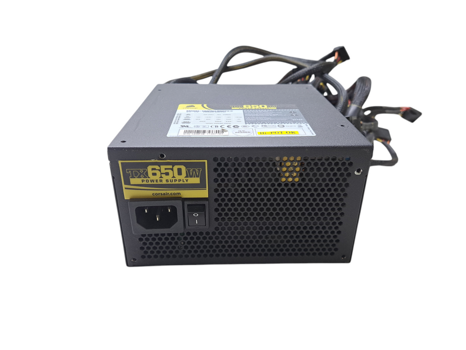 Corsair TX650W Desktop Power Supply PSU TESTED | CMPSU-650TX-C