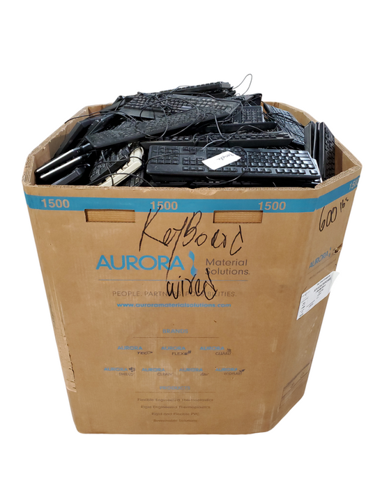 Bin of Assorted Wired Keyboards/Mice (AS-IS) Approx 640lbs