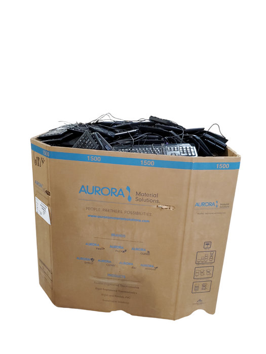 Bin of Assorted Wired Keyboards/Mice (AS-IS) Approx 640lbs