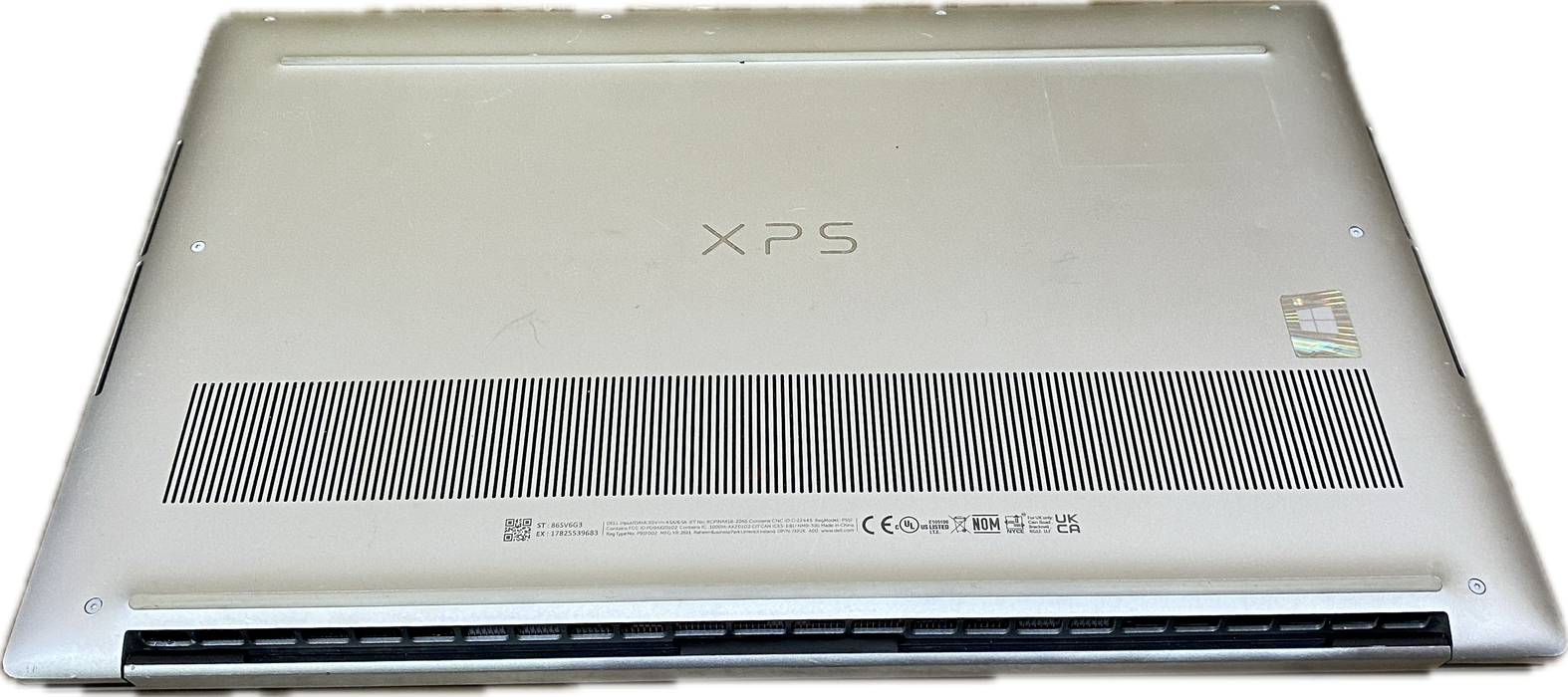 Dell XPS 15 9510 i7-11800H RTX 3050 4GB GPU 16GB RAM 512GB SSD No Power Adapter