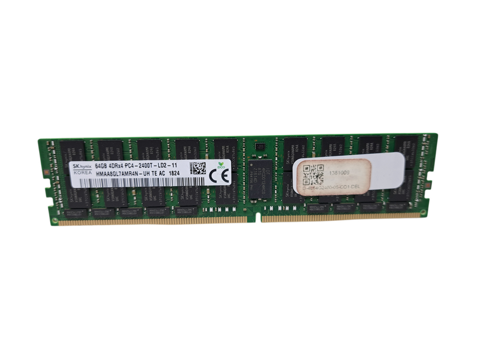 SK Hynix 64GB 4DRx4 PC4-2400T-LD2-11 DDR4 LRDIMM Server Memory HMAA8GL7AMR4N-UH