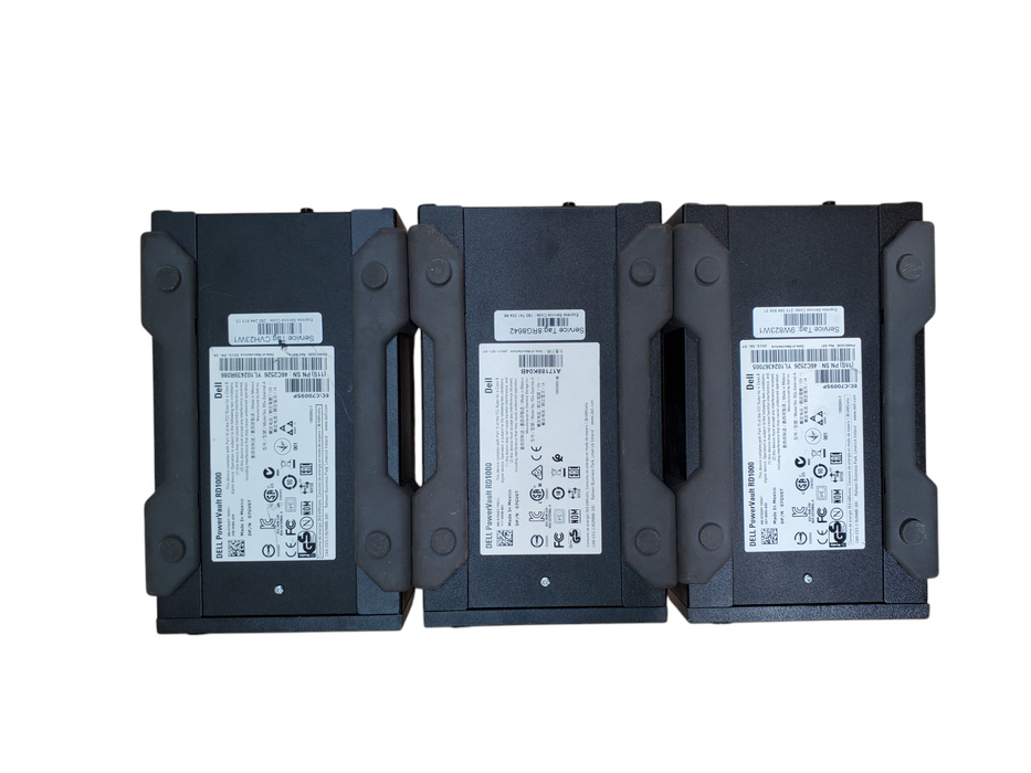 Lot 3x Dell PowerVault RD1000 Tape Drive *READ*