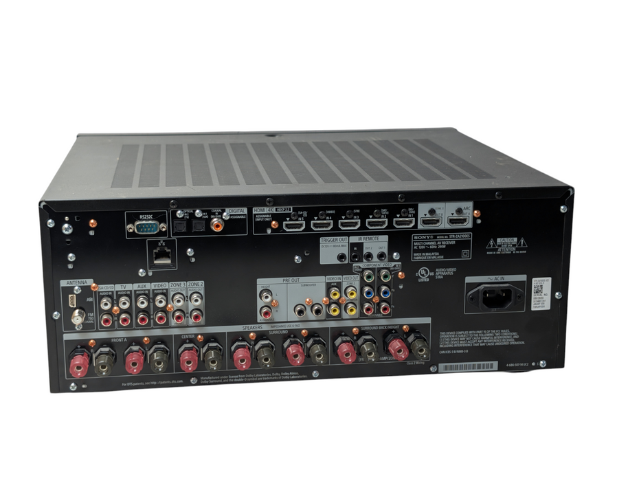 SONY STR-ZA-2100ES 4K HDMI Surround Sound Home Receiver