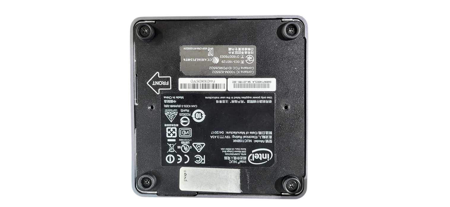 INTEL NUC NUC7I5BNK i5-7260 CPU |8GB DDR4 | 256GB NVMe