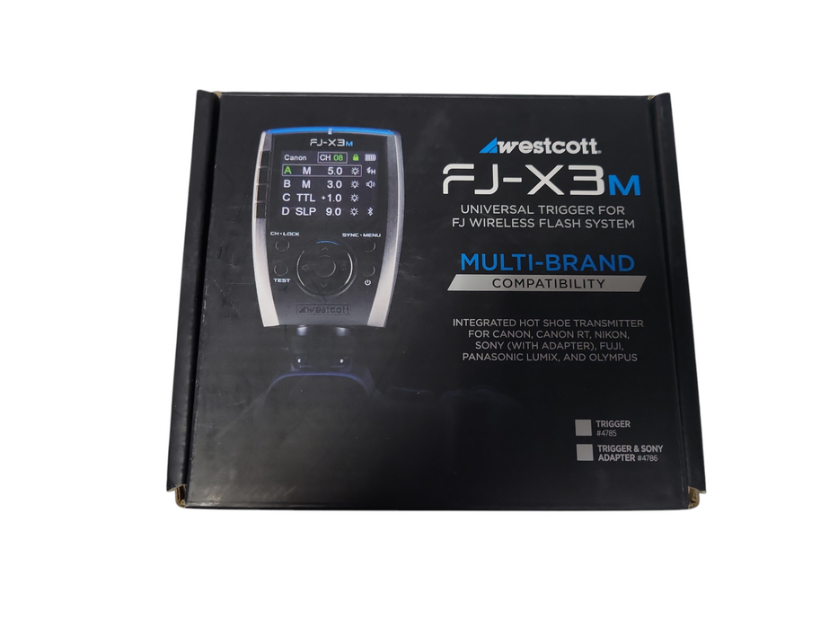 Westcott FJ X3 M Multi-Brand Wireless Flash Trigger with Camera Mount