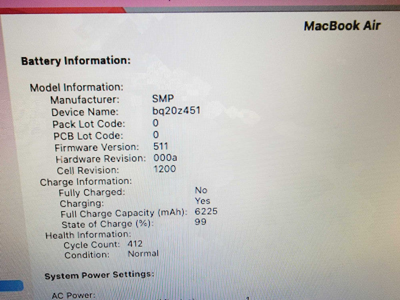 Apple Macbook Air 2015 13\\" 2-Core i5-5250U @ 1.6GHz 4GB DDR3 250GB SSD (