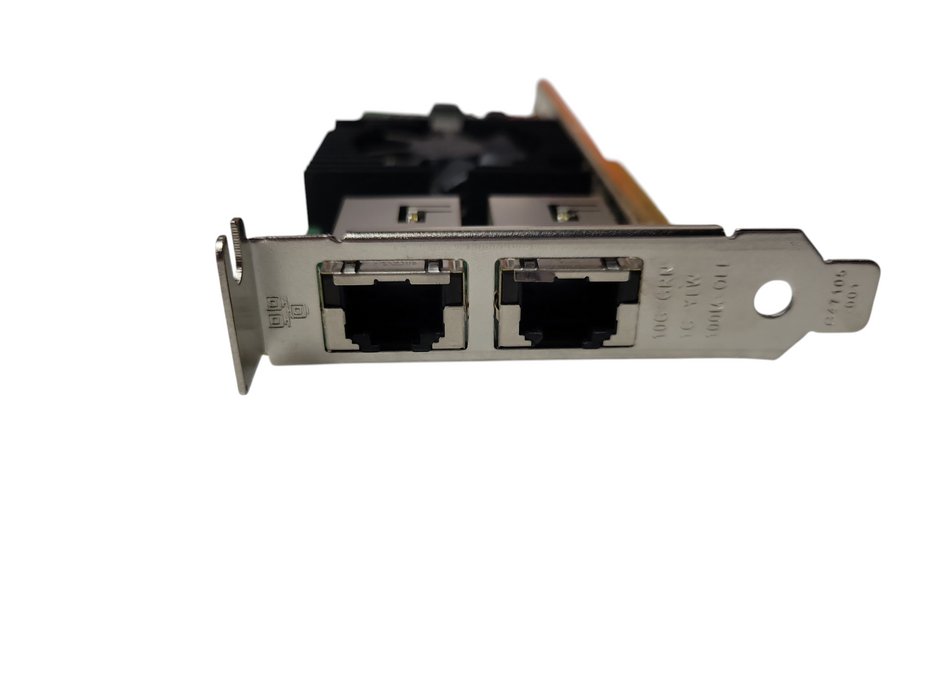 INTEL DELL X540-T2 CONVERGED Dual Port 10Gb Ethernet Network 03DFV8 0K7H46 Low