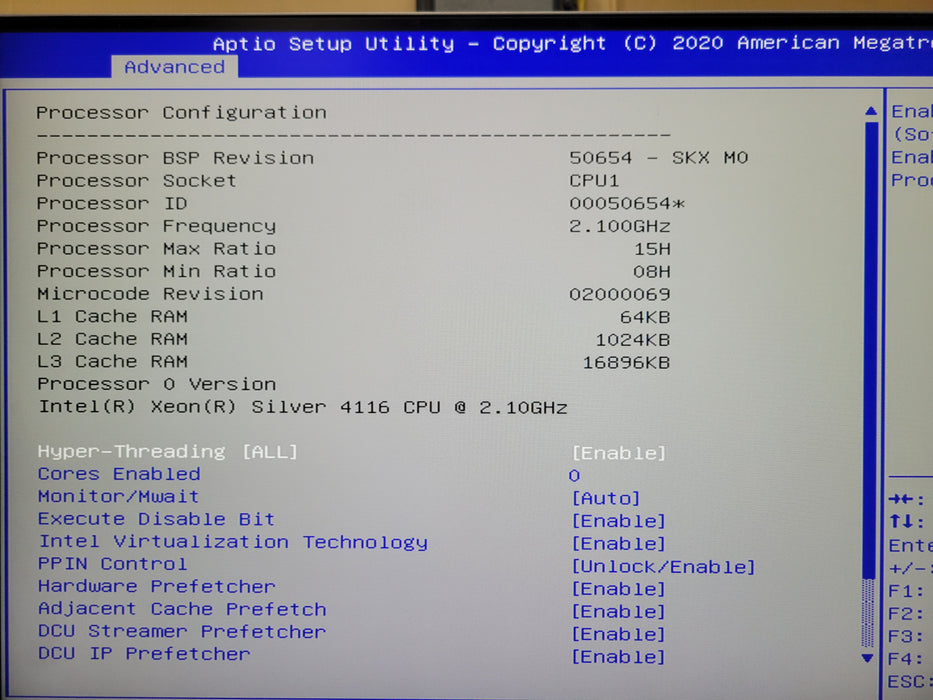 SuperMicro X11SPW-TF 1U Server, Xeon Silver 4116 2.10GHz, 32GB DDR4, 4x 3.5" bay