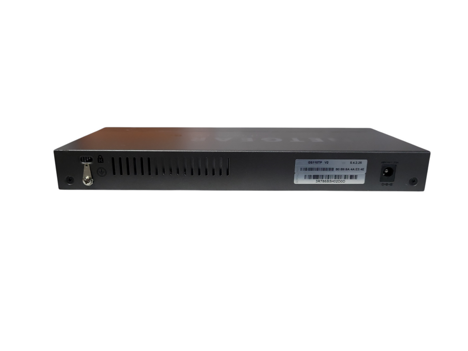 NETGEAR PROSAFE GS110TP | 8-Port Gigabit Switch w/ 2xSFP