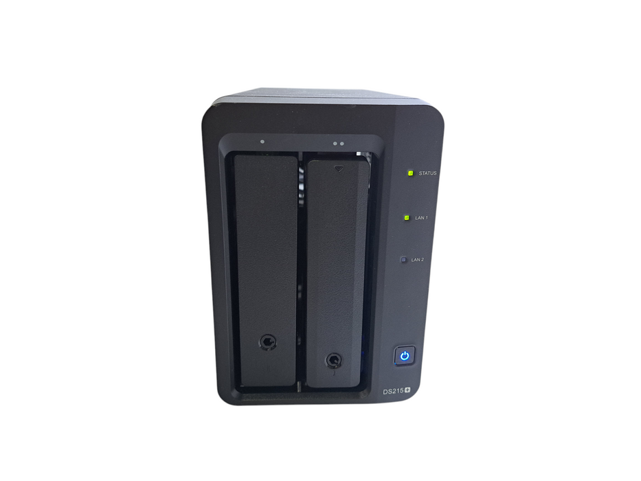 Synology DS215+ 2-Bay DiskStation NAS Server w/ 1x 8TB HDD
