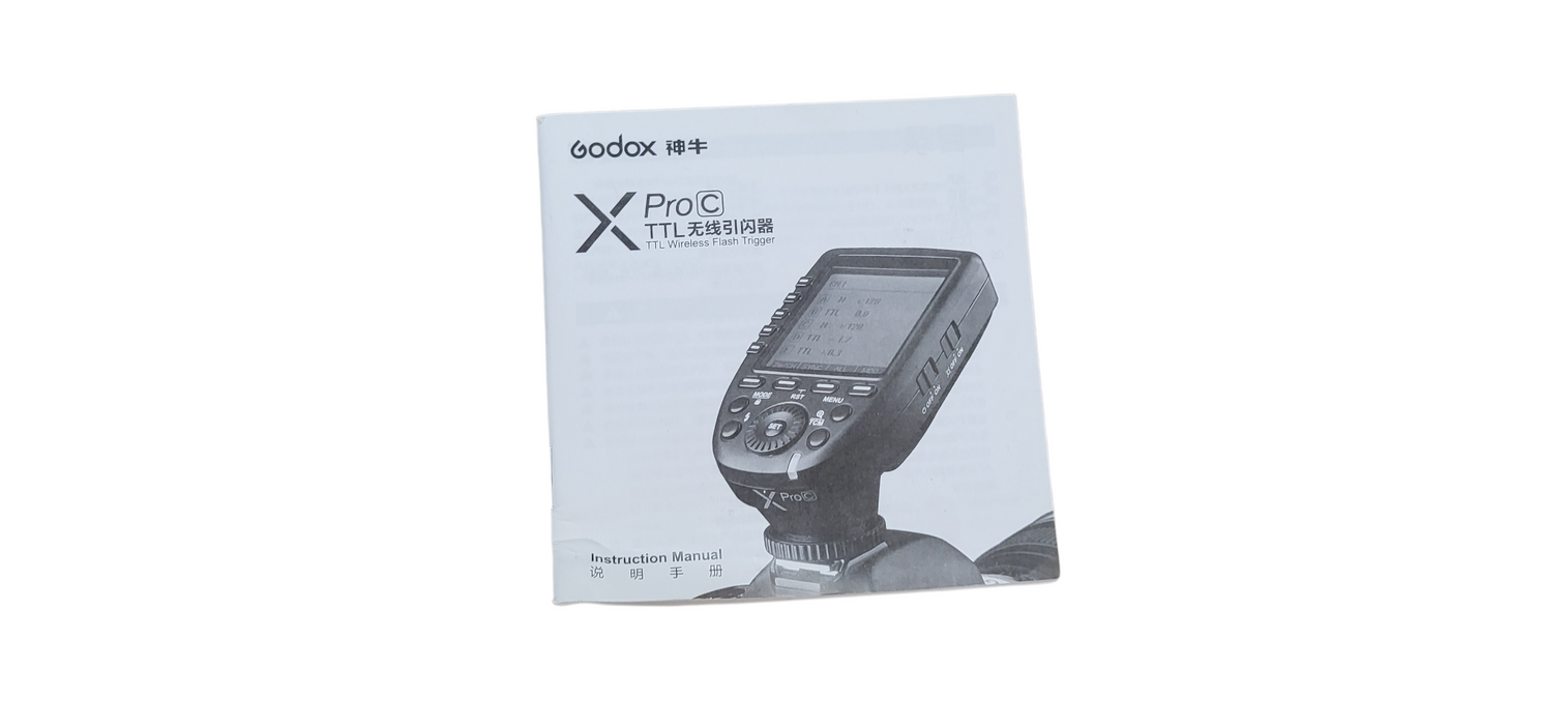 Godox XPro-C TTL Wireless Flash Trigger Transmitter for Canon Cameras