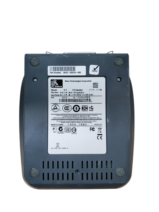 Zebra GK420d GK42-202510-000 Thermal Label Printer