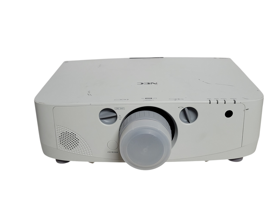 NEC NP-PA550W Large Venue Projector 5500 Lumens, 584 Lamp Hours, No remote