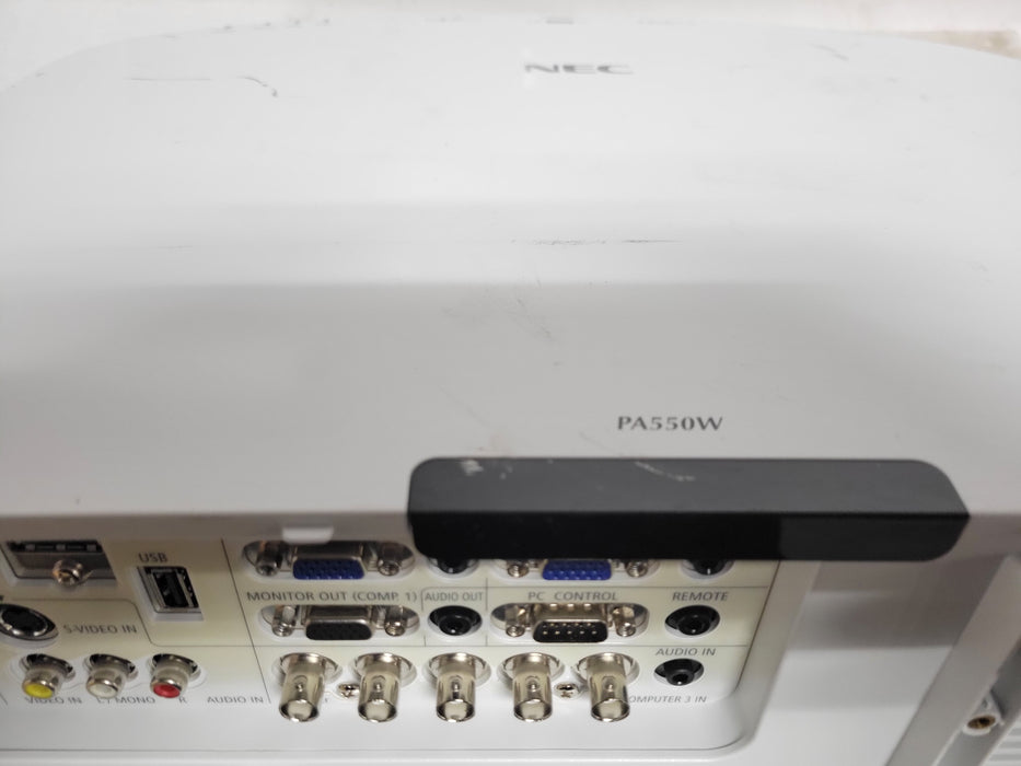 NEC NP-PA550W Large Venue Projector 5500 Lumens, 584 Lamp Hours, No remote