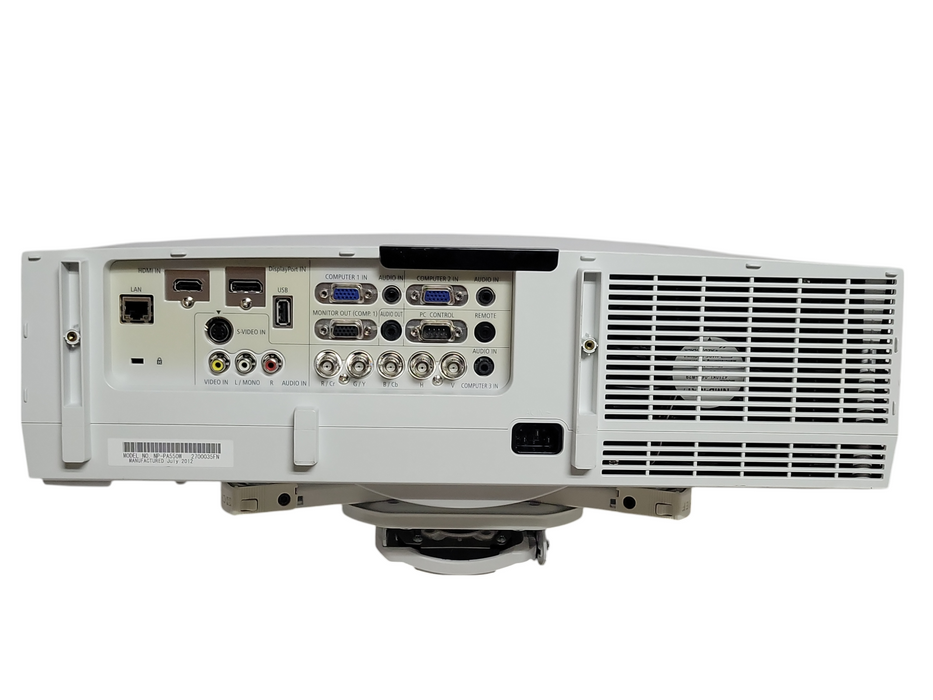 NEC NP-PA550W Large Venue Projector 5500 Lumens, 584 Lamp Hours, No remote