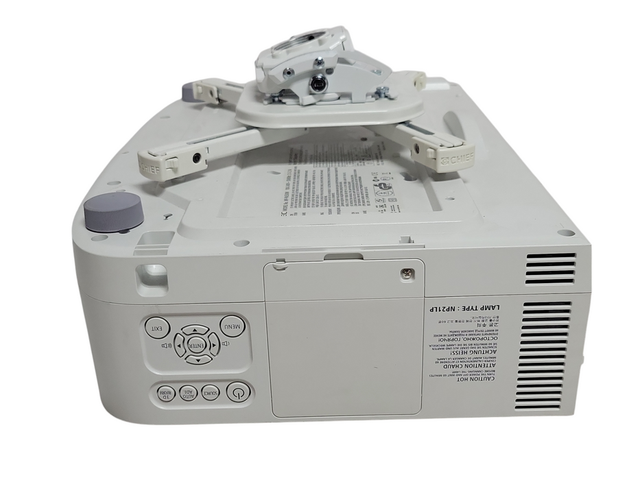 NEC NP-PA550W Large Venue Projector 5500 Lumens, 584 Lamp Hours, No remote