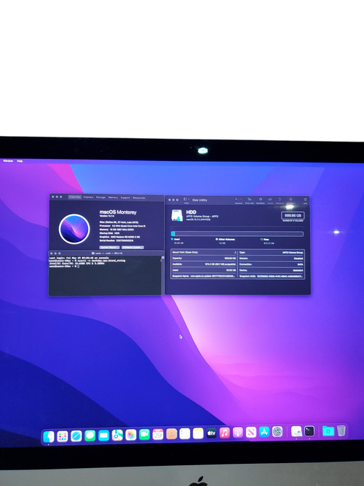 Apple iMac Retina 5k 27'' A1419 2015 Core i5-6500 16GB RAM 1TB