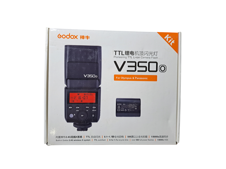 Godox V350-O TTL Speedlite Flash for Olympus & Panasonic Camera