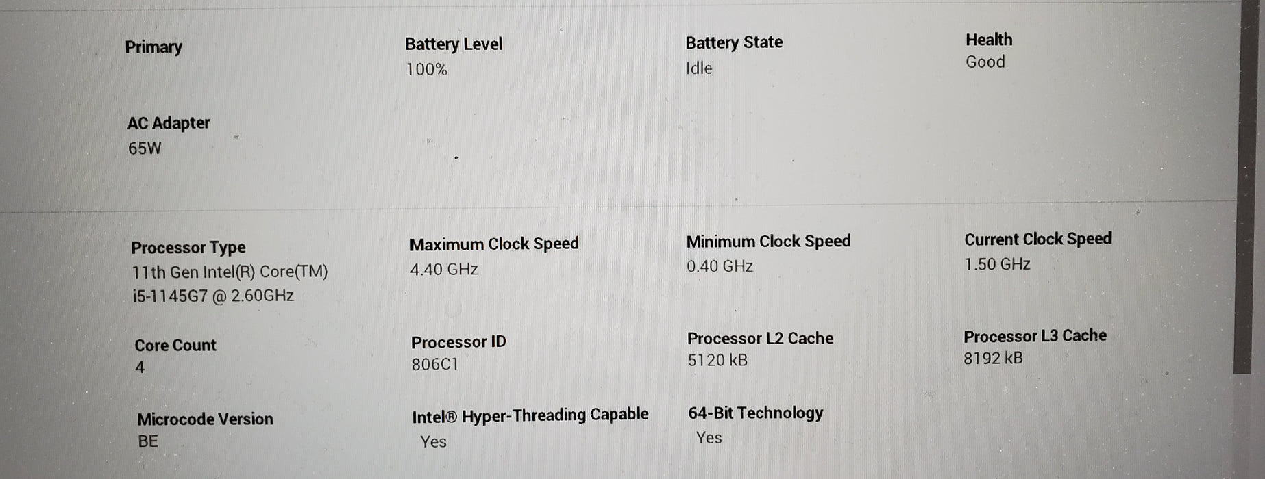 Dell Latitude 3420 i5-1145G7 16GB DDR4 512GB SSD NVMe