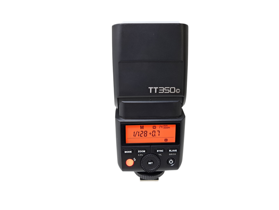 Godox TT350C 2.4G Wireless HSS 1/8000s GN36 TTL Mini Auto Flash for Canon