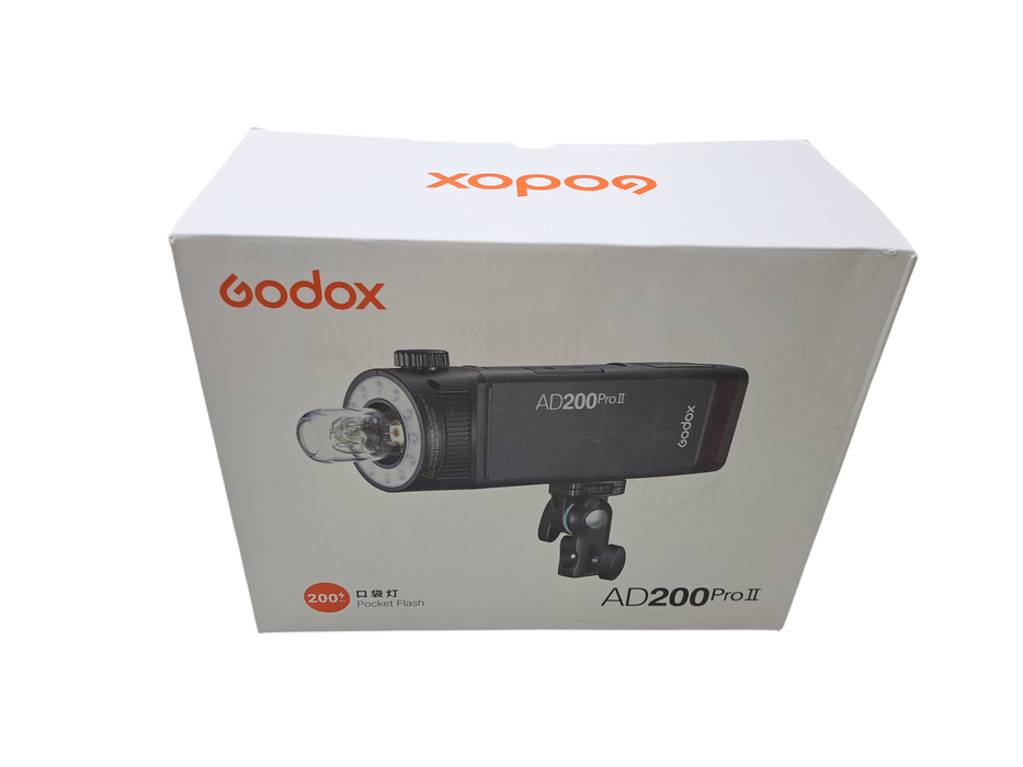 Godox AD200Pro II 2.4G TTL HSS Pocket Speedlite Wireless Flash *READ*