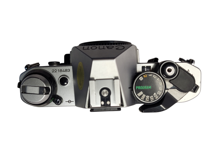 Canon AE-1 Program SLR Film Camera Body AE1 Program Chrome READ