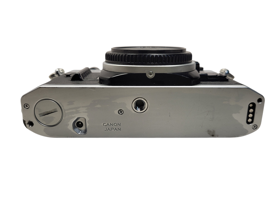 Canon AE-1 Program SLR Film Camera Body AE1 Program Chrome READ