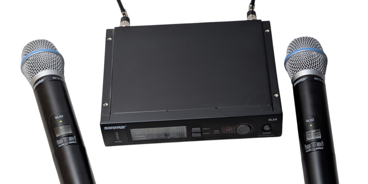 SHURE SLX4 SLX1 SLX2 ワイヤレスシステムセット 1780081097836-2026-05-29-12.54