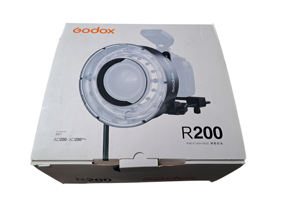Godox R200 Ring Flash Head for AD200/AD200 Pro READ