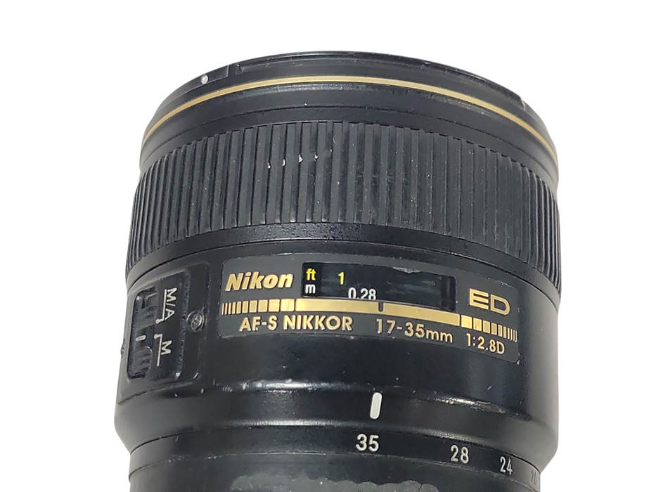 Nikon AF-S NIKKOR ED 17-35mm 1:2.8D silent wave motor ED IF 77, READ