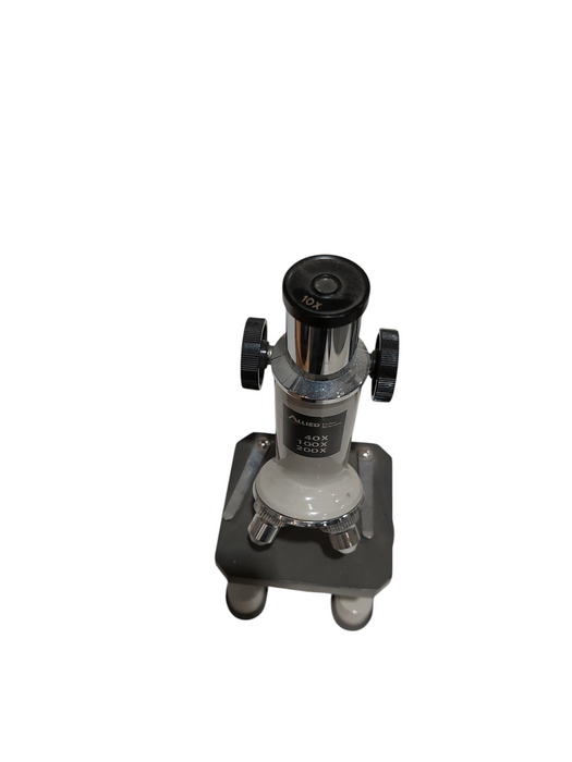 Allied Fisher Scientific Microscope 10x , 40 x , 100x , 200x