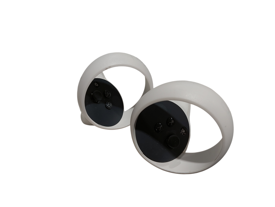 2 Vr Controllers White