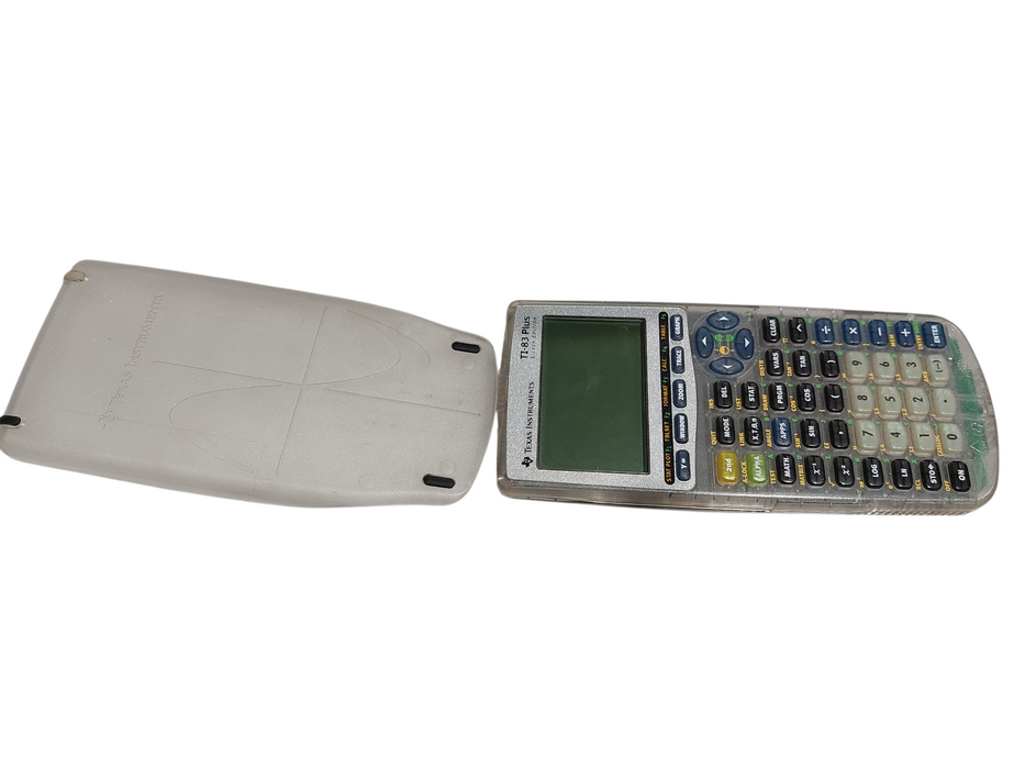 Texas Instruments TI-83 Plus Clear Silver Edition Calculator