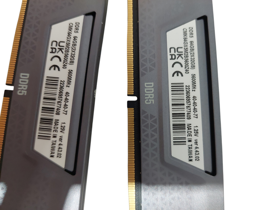 Corsair Vengence DDR5 64GB( Kit of 2 -32GB ) 5600MHz CMK64GX5M2B5600Z40