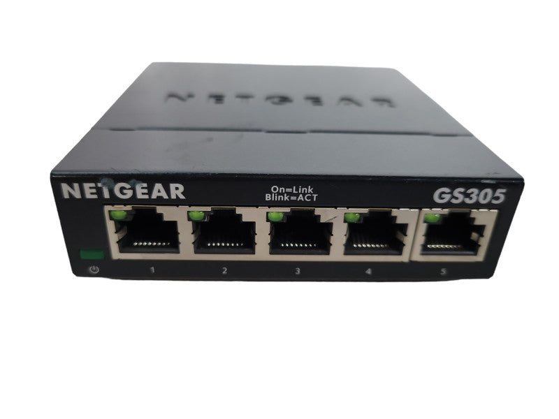NETGEAR GS305E 5-Port Gigabit Ethernet Plus Switch !