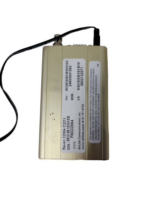 RAVEN CDMA C3211 AIRLINK CELLULAR MODEM W/ Power Adapter