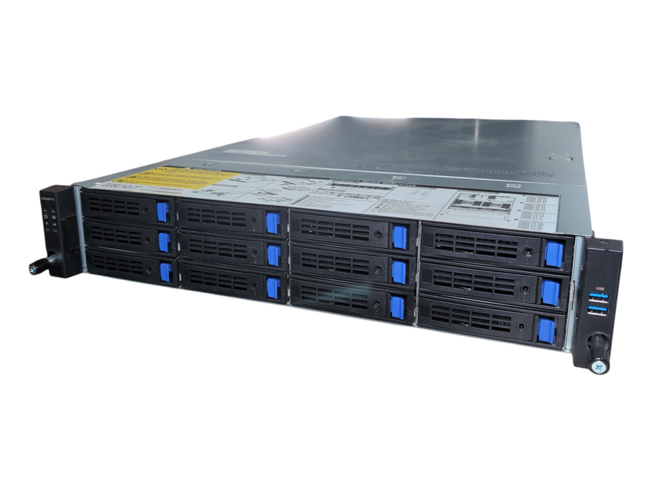 Gigabyte R282-Z93 12x3.5" Barebones Server 2x 2000W, Supports EPYC & NVMe, READ