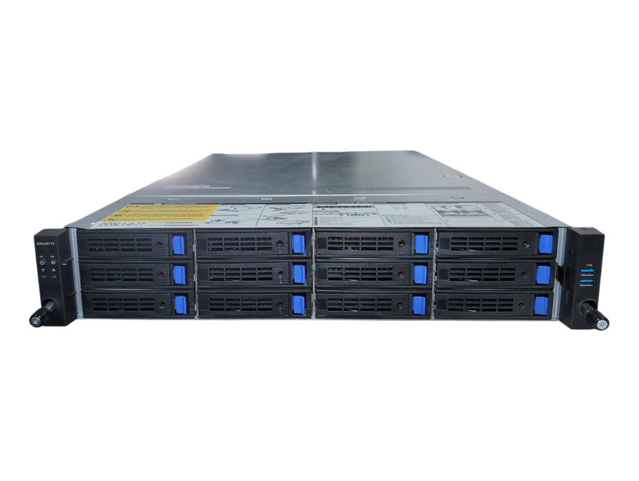 Gigabyte R282-Z93 12x3.5" Barebones Server 2x 2000W, Supports EPYC & NVMe, READ