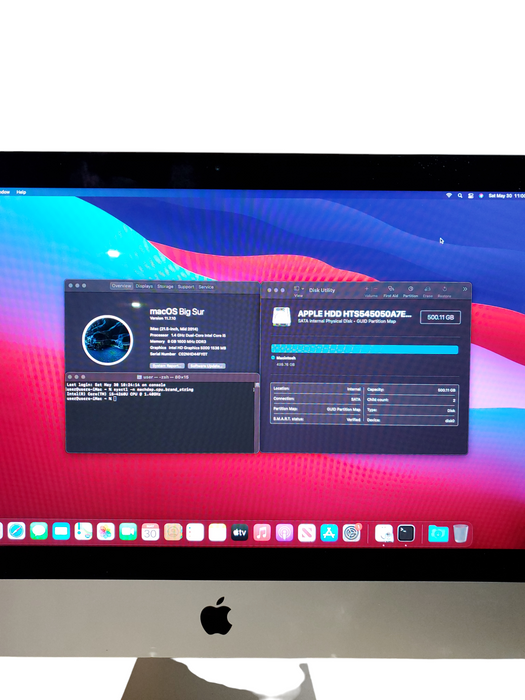 Apple iMac 21.5'' A1418 Mid 2014 Core i5-4260U 8GB 500GB