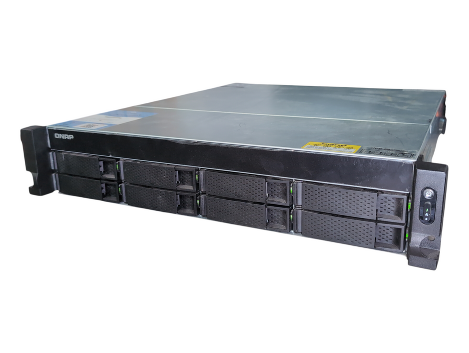 QNAP TS-832XU-RP 8 Bay NAS, 8GB DDR4 & 8x8TB (64TB) HDDs, 2x PSU