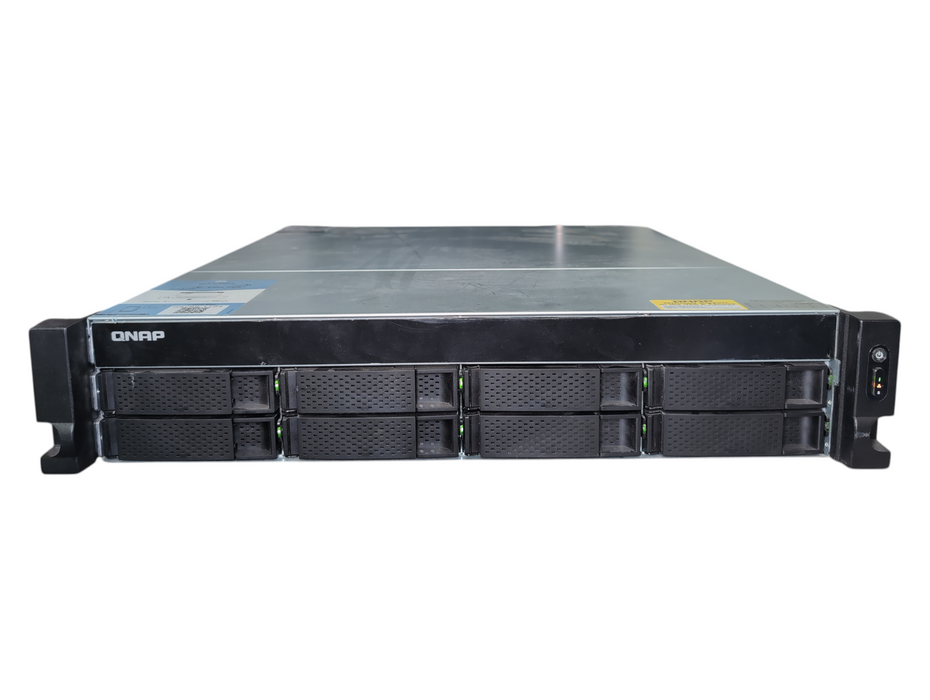 QNAP TS-832XU-RP 8 Bay NAS, 8GB DDR4 & 8x8TB (64TB) HDDs, 2x PSU